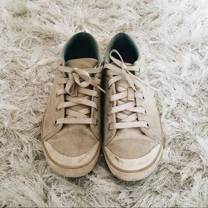 Teva Freewheel Washed Natural Canvas Shoes